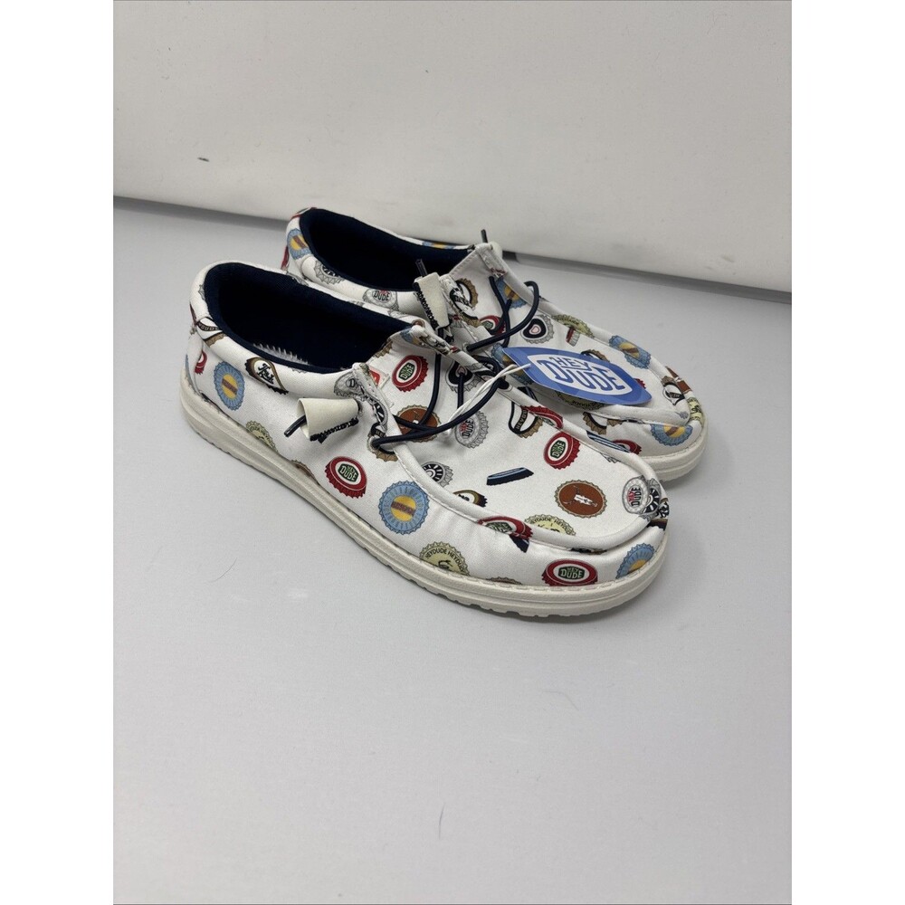 Hey Dude Wally Spring Breakr Beer Bash Loafers Multi Men's Size 9 NWT
